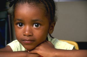 girl looking at camera