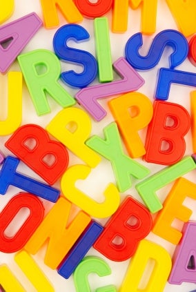 letter blocks