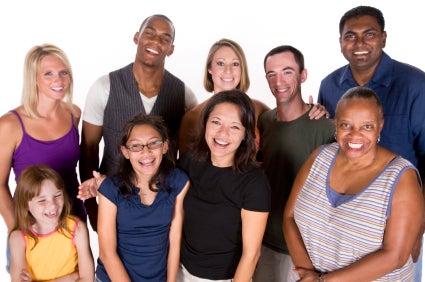 diverse group of people